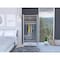 Tuhome Ambery 180 Armoire, Two Shelves, Double Door, Metal Rod, One Drawer, White CLB5947 - alternate 1
